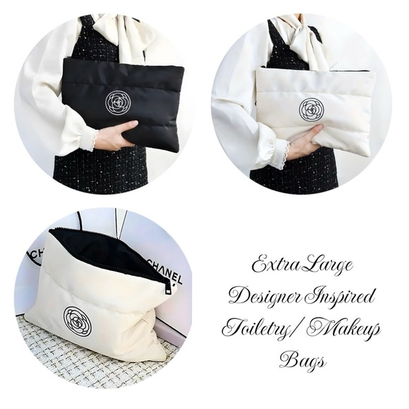 Camellia Designed Large Makeup/Toiletry Bag - Picture 1 of 3